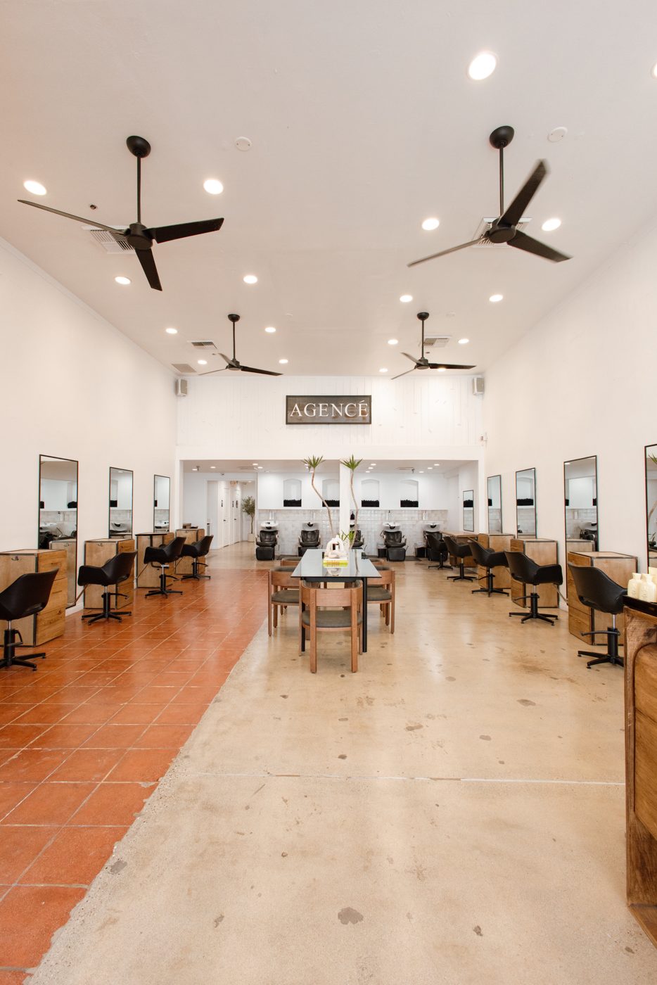 Inside AGENCÉ Salon